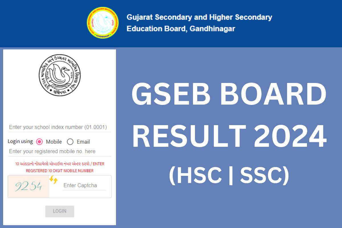 GSEB Board Result 2024 Date Gujarat Board SSC, HSC Marksheet Download